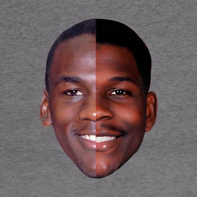 Michael Jordan Anthony Edwards Mash up by Dystopianpalace